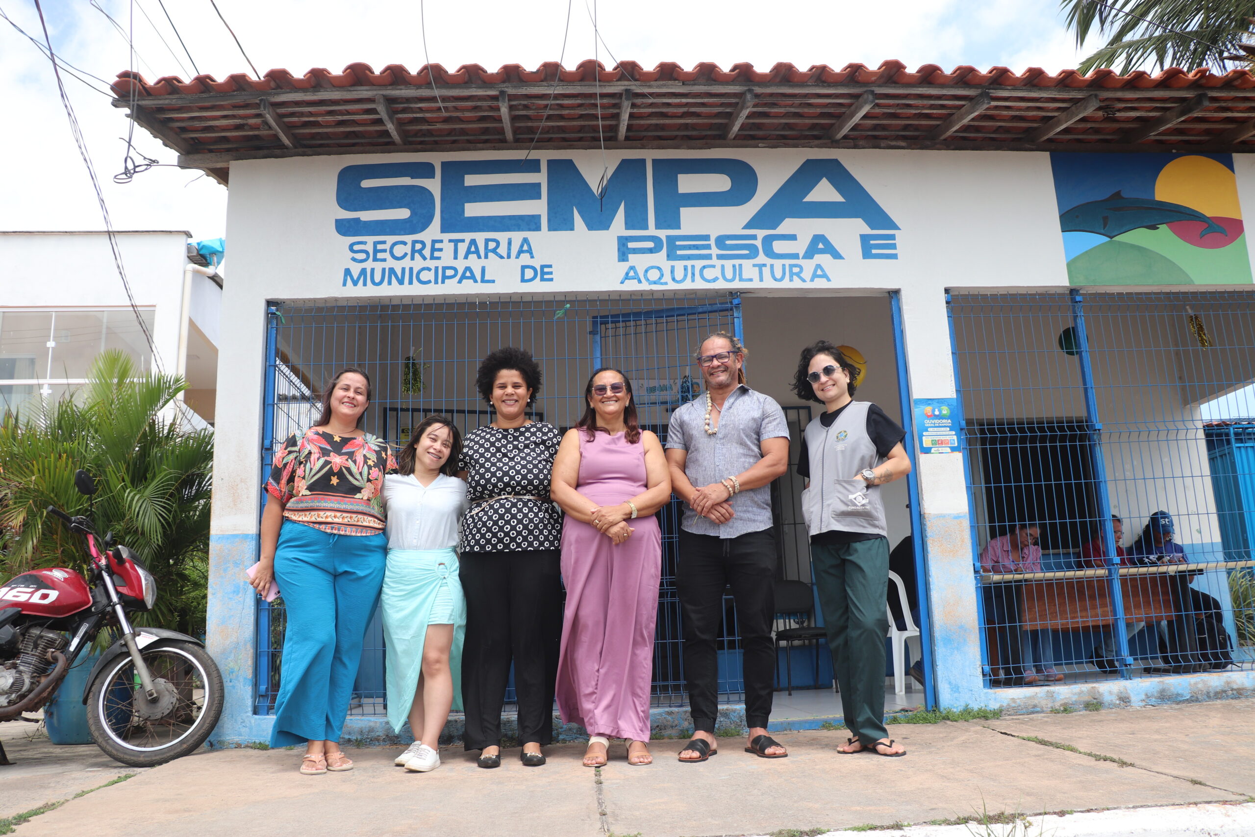 Raposa recebe representantes de projeto voltado à saúde e segurança na pesca artesanal